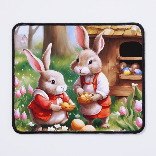 Item preview, Bunny Family Easter Frolic 10 designed and sold by Tom-Johnson.