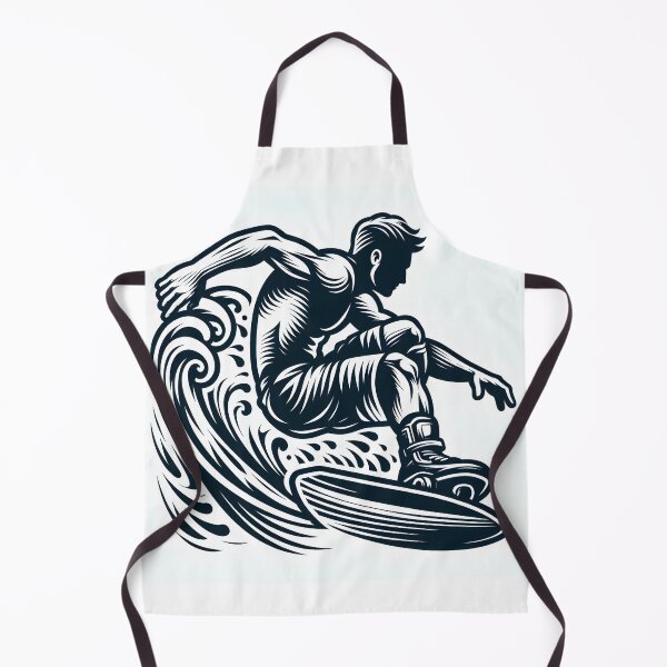 Item preview, surfing wave in ocean enjoying holidays designed and sold by vectorillus.