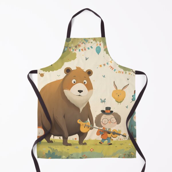 Item preview, gentle giant animals in their dapper attire designed and sold by ART ATTACK ZONE.