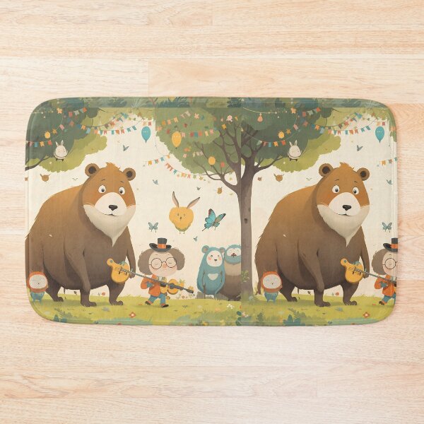 Item preview, gentle giant animals in their dapper attire designed and sold by ART ATTACK ZONE.