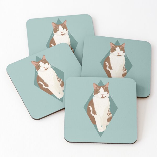 Item preview, Diamond Orange Cat designed and sold by Milli Co Studio.