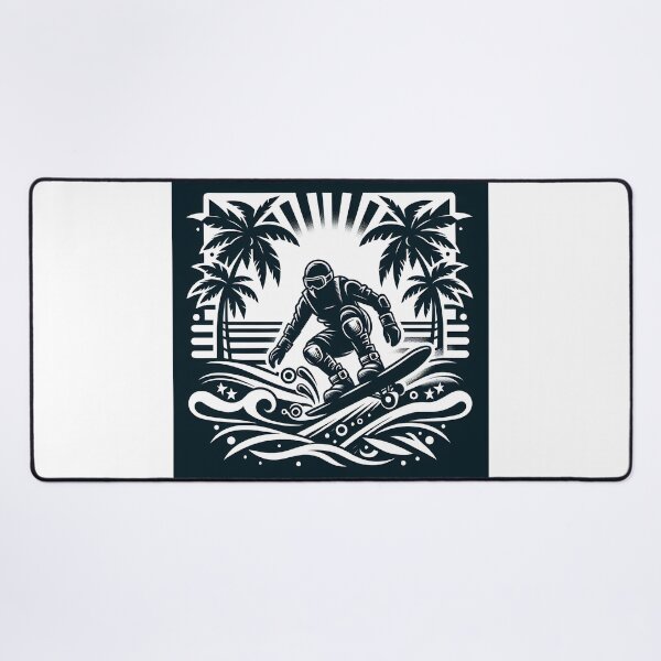 Item preview, surfing wave in ocean enjoying holidays designed and sold by vectorillus.