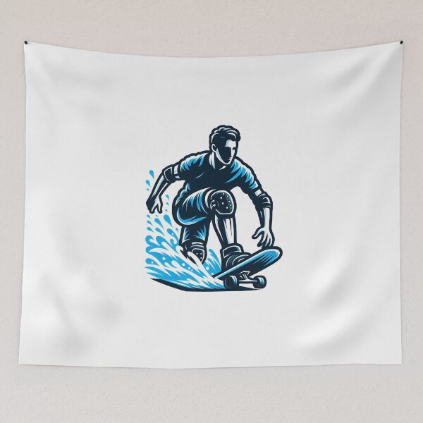 Item preview, surfing wave in ocean enjoying holidays designed and sold by vectorillus.