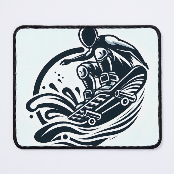 Item preview, surfing wave in ocean enjoying holidays designed and sold by vectorillus.