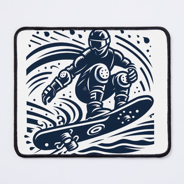 Item preview, surfing wave in ocean enjoying holidays designed and sold by vectorillus.