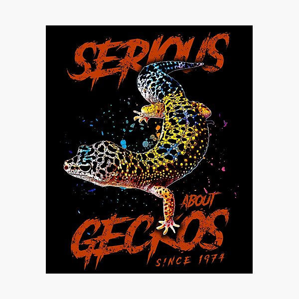Item preview, Serious About Leopard Geckos Lizard Birthday Born In 1974 designed and sold by JRRTs.