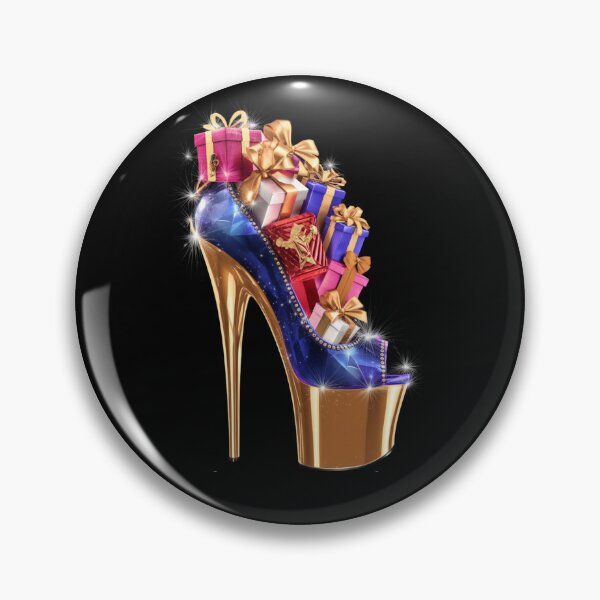 Artikelvorschau, Weihnachtsstiletto mit Geschenken entworfen und verkauft von KimTeam.