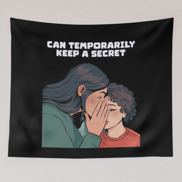 Item preview, Can Temporarily Keep A Secret - Funny Saying designed and sold by signshirtz.