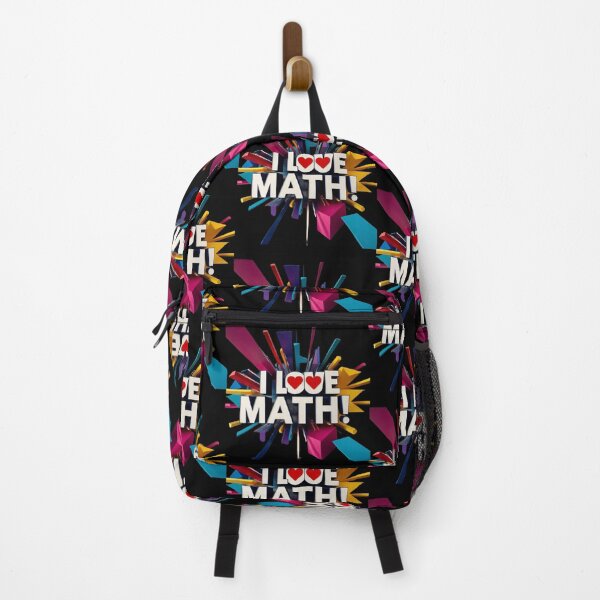 Item preview, I love Math Mathematic School Teacher Student designed and sold by Design_Your_Day.