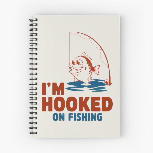 Item preview, I'm Hooked on Fishing Funny Fisherman Retro designed and sold by Anniko Art Studio.