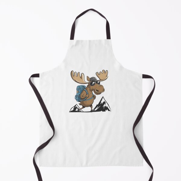 Item preview, Funny Cool Moose Hiker Lover ,Moose Hiking Adventure designed and sold by SOUFIANE1991.