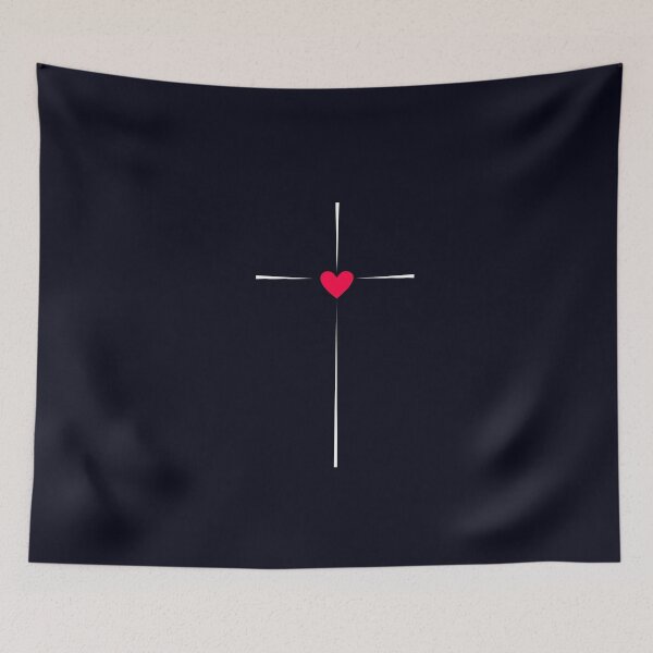 Item preview, Faith and Love: Minimalist Cross T-Shirt for Everyday Inspiration designed and sold by ArteeInnovation.