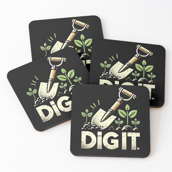 Item preview, Gardening design - Dig It designed and sold by StagInk.