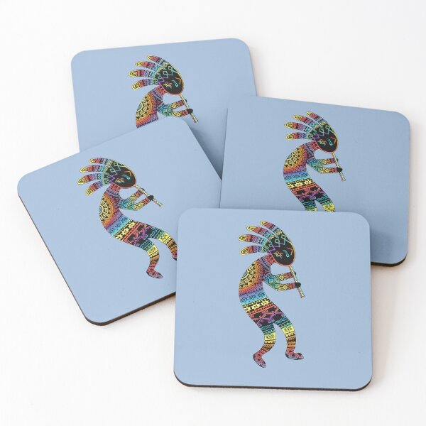 Item preview, Rainbow Kokopelli designed and sold by RuthSanderson.