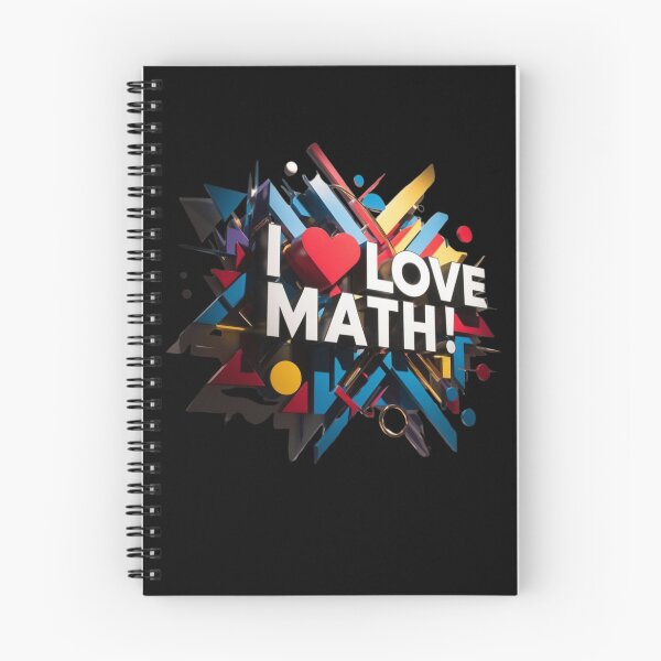 Item preview, I love Math Mathematic School Teacher Student designed and sold by Design_Your_Day.