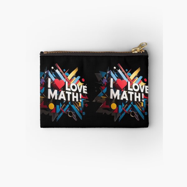 Item preview, I love Math Mathematic School Teacher Student designed and sold by Design_Your_Day.