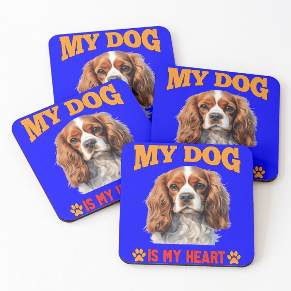 Item preview, Cavalier King Charles Spaniel Dog Owner My Dog Is My Heart designed and sold by fantasticdesign.