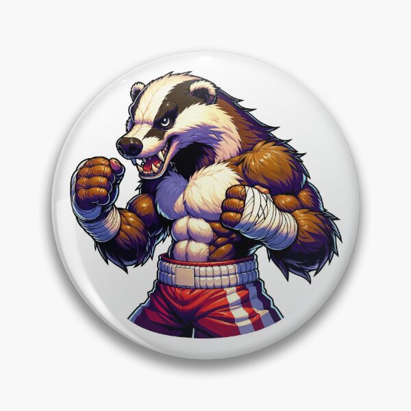 Item preview, Badger Brawler designed and sold by Hugmungus.