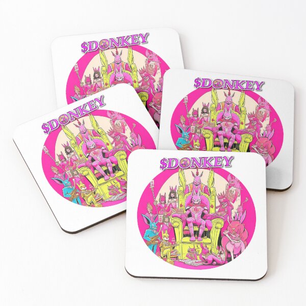 Item preview, PINK DONKEY_D44 designed and sold by DONKYCOIN.