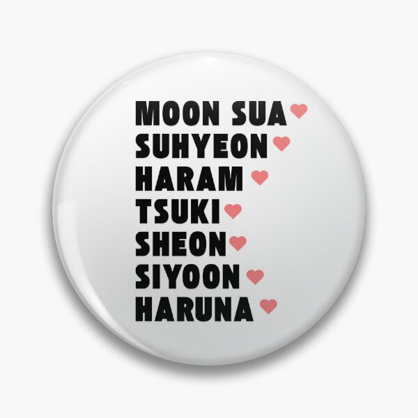 Item preview, Billlie with Member Names Kpop Group Design  designed and sold by AJUNICE STUDIO.