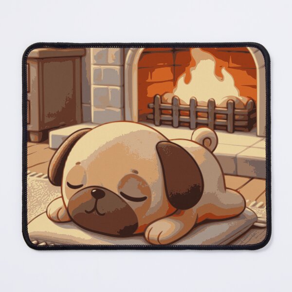 Item preview, Reggie the Sleepy Pug designed and sold by DravensApparel.