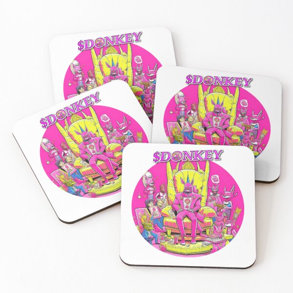Item preview, PINK DONKEY_D45 designed and sold by DONKYCOIN.