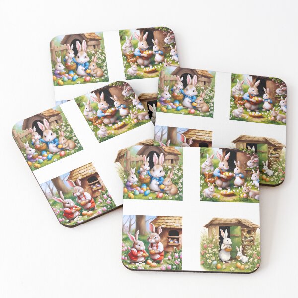 Item preview, Bunny Family Easter Frolic Collection 6 designed and sold by Tom-Johnson.