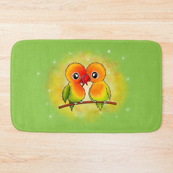 Item preview, two cute lovebirds designed and sold by Pezi-Creation.
