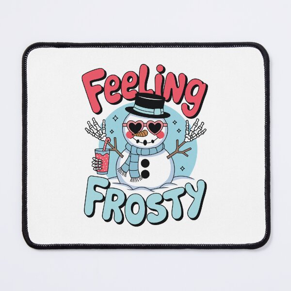 Item preview, Feeling Frosty: Festive Gothic Fun T-Shirt Design designed and sold by HaweeWear.