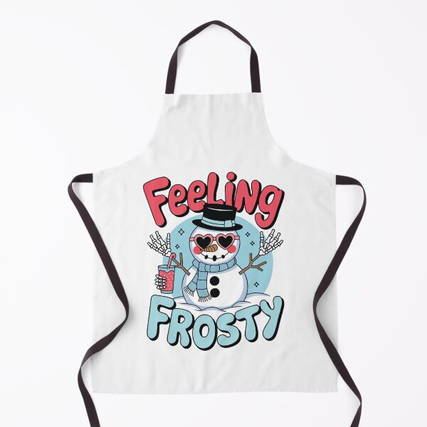 Item preview, Feeling Frosty: Festive Gothic Fun T-Shirt Design designed and sold by HaweeWear.