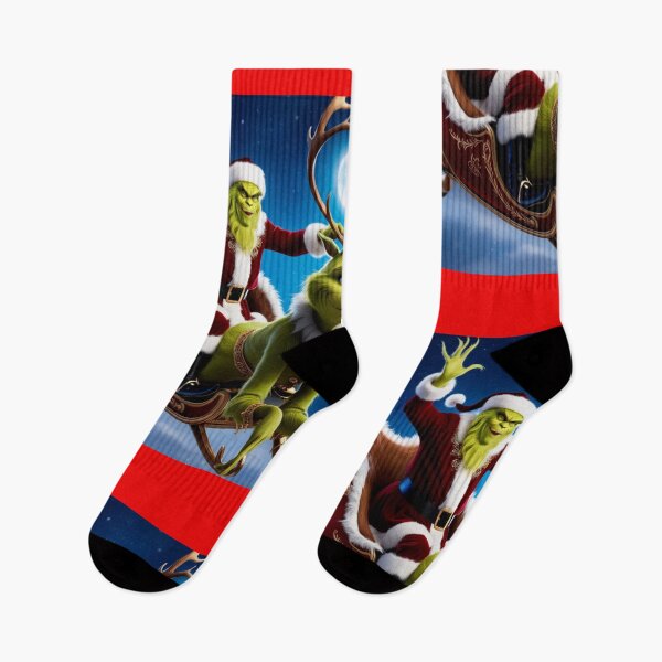 Item preview, Santa's Mischievous Double, the Grinch? designed and sold by WhiteAbaco.