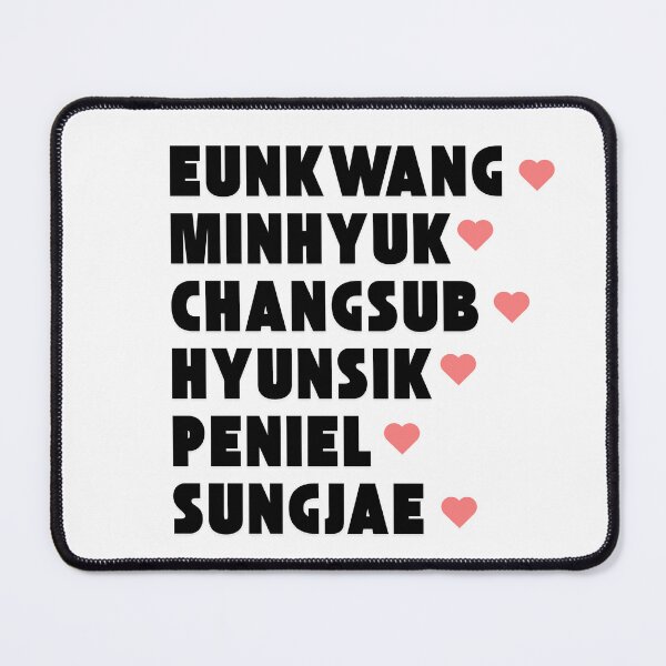 Item preview, BTOB with Member Names Kpop Group Design  designed and sold by AJUNICE STUDIO.