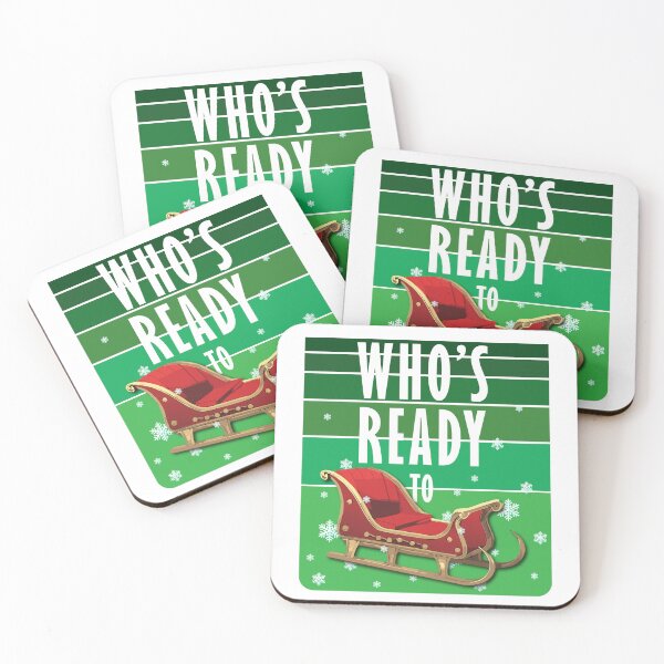 Item preview, Who's Ready To Sleigh Christmas? designed and sold by Crane Swing.