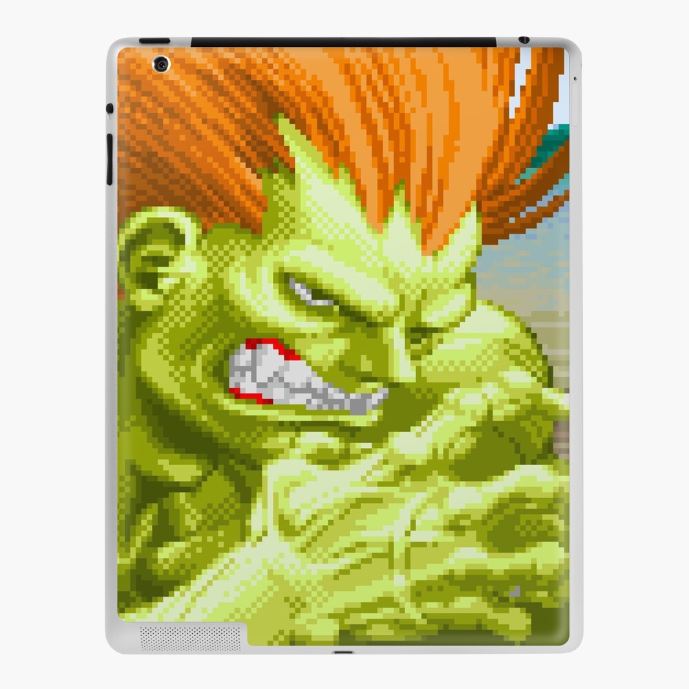 I found an extremely rare Street Fighter 2 Blanka cardboard standee from  the Super Nintendo days