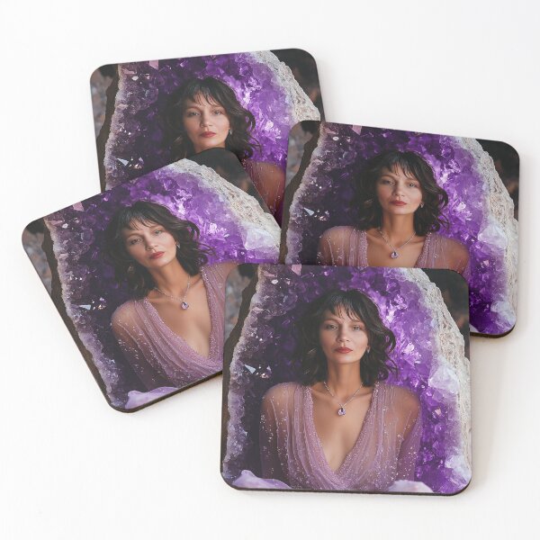 Item preview, "Amethyst-Themed Fashion: Surrealism Art" designed and sold by MacroArtHub.