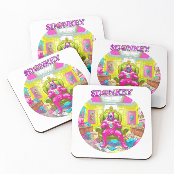 Item preview, PINK DONKEY_D48 designed and sold by DONKYCOIN.