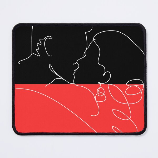Item preview, Romantic Black & Red Line art Canva Design designed and sold by SimplyPsycho.