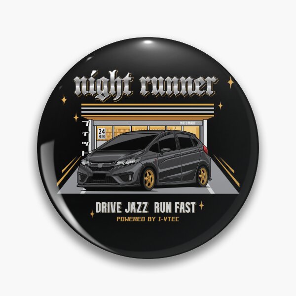 Item preview, Jazz Fit RS Vtec (negro) designed and sold by pjrstudio.