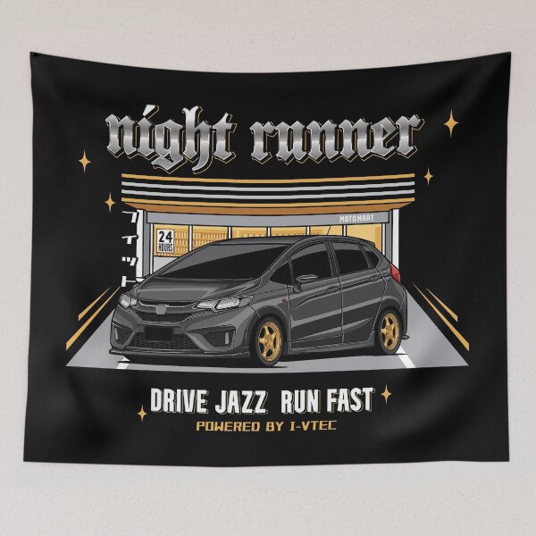 Artikelvorschau, Jazz Fit RS Vtec (Schwarz) entworfen und verkauft von pjrstudio.