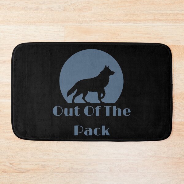 Item preview, Out Of The Pack Wolf Silhouette designed and sold by FabcoDesign.