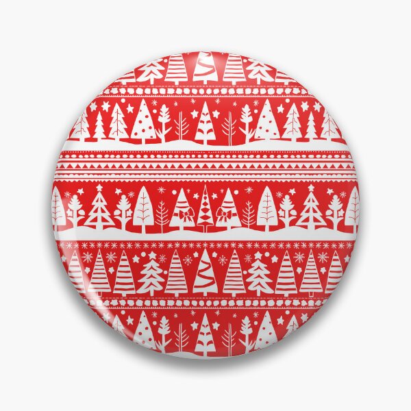 Item preview, Festive Fair Isle Christmas Pattern, Scandinavian Winter Holiday Design designed and sold by velvetearth.