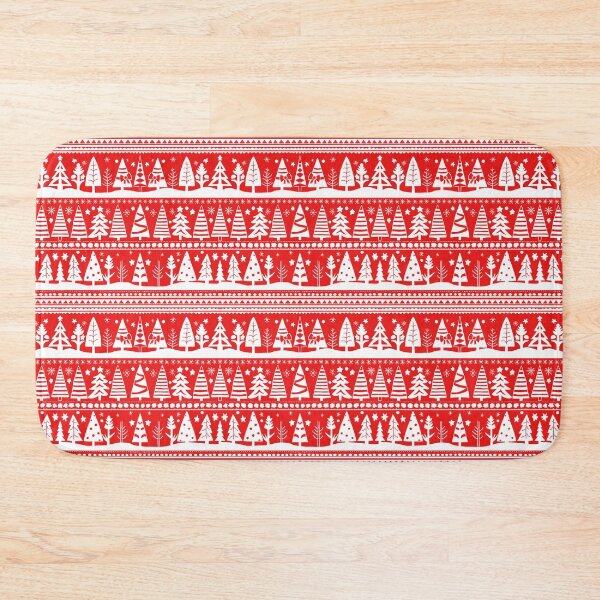 Item preview, Festive Fair Isle Christmas Pattern, Scandinavian Winter Holiday Design designed and sold by velvetearth.