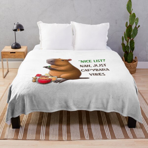 Item preview, Festive Capybara Christmas | Funny Holiday Art for a Cheerful Season designed and sold by MiszungART.