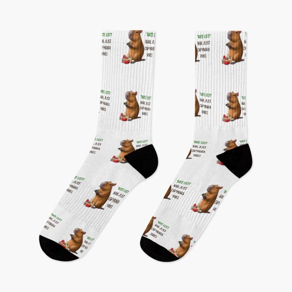 Item preview, Festive Capybara Christmas | Funny Holiday Art for a Cheerful Season designed and sold by MiszungART.