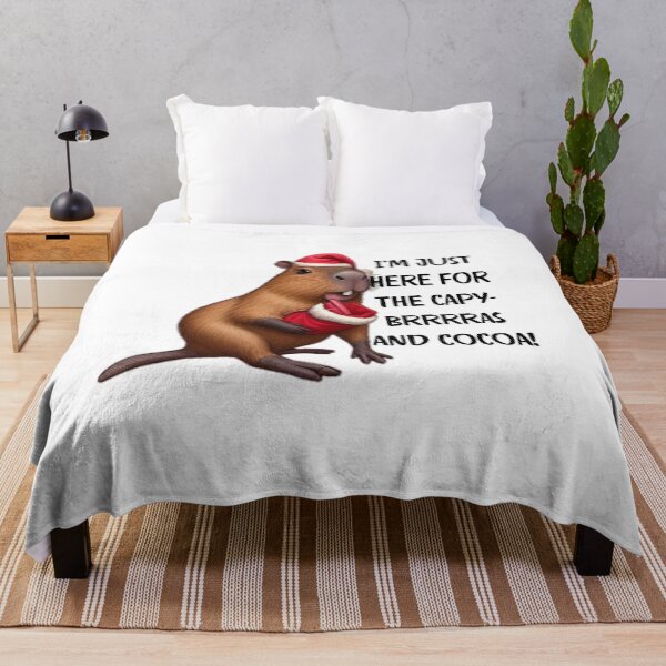 Item preview, Festive Capybara Christmas | Funny Holiday Art for a Cheerful Season designed and sold by MiszungART.