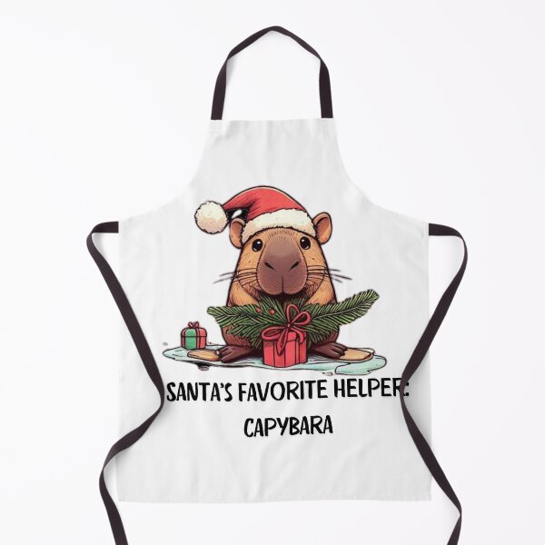 Item preview, Festive Capybara Christmas | Funny Holiday Art for a Cheerful Season designed and sold by MiszungART.