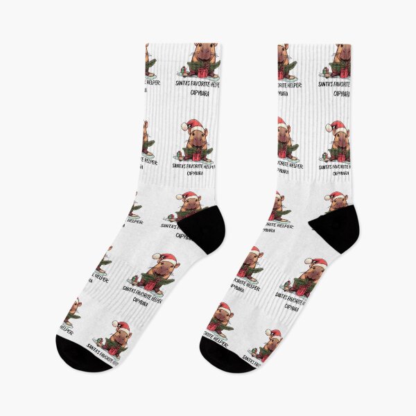 Item preview, Festive Capybara Christmas | Funny Holiday Art for a Cheerful Season designed and sold by MiszungART.