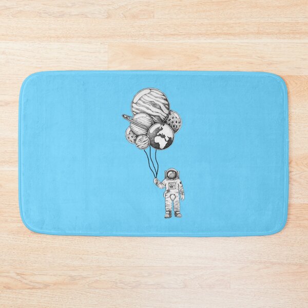 Item preview, Astronaut holding balloon planets designed and sold by Mara's designs.