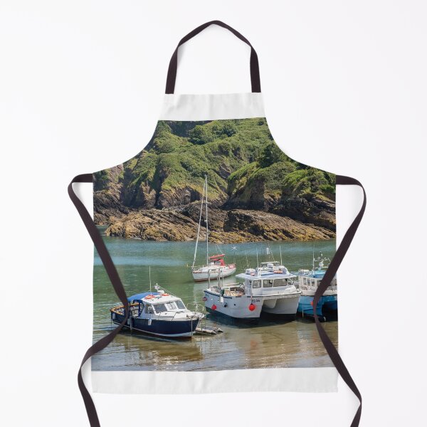 Item preview, Boats in Ilfracombe harbour at low tide designed and sold by yackers1.