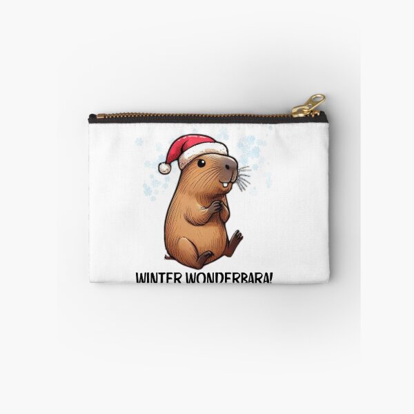 Item preview, Festive Capybara Christmas | Funny Holiday Art for a Cheerful Season designed and sold by MiszungART.